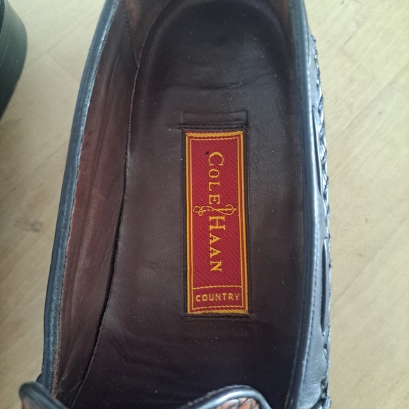 Cole Haan Country Women’s Leather Woven Tassel Loafers – Size 7 AA - Picture 2 of 5